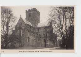 Carlisle Cathedral From The South West  United Kingdom Old PC - Carlisle