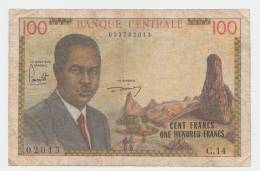 CAMEROUN 100 FRANCS 1962 "F" P 10 - Cameroon