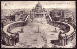 ROMA - ROME - Basilique St-Pierre - Vue Panoramique - Non Circulé - Not  Circulated - Nicht Gelaufen. - Mehransichten, Panoramakarten