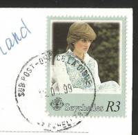 SEYCHELLES Indian Ocean Victoria Mahe Stamp DIANA Princess 1999 - Seychelles