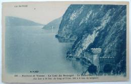 73 : Environs De Yenne - Le Lac Du Bourget - La Colombière - Entrée Du Tunnel - Colorisée Gris-bleu - Yenne