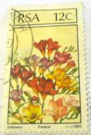 South Africa 1985 Flowers Freesia 12c - Used - Usados