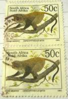 South Africa 1993 Cercopithecus Mitis 50c X2 - Used - Usati
