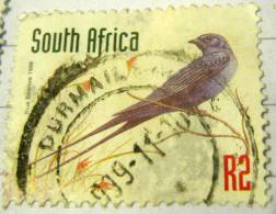 South Africa 1998 Blue Swallow 2r - Used - Gebruikt