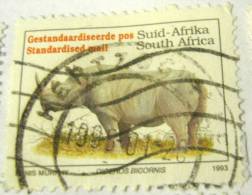 South Africa 1993 Rhinoceros Standard - Used - Usati
