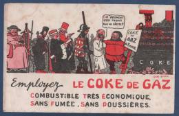 BUVARD EMPLOYEZ LE COKE DE GAZ DE FRANCE - ILLUSTRATEUR GUS BOFA - Elektriciteit En Gas