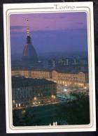 H944 Torino, Piazza Vittorio Veneto, La Mole Antonelliana E Fiume Pò Dal Monte Cappuccini - V. 1994 - Ed. SACAT - Mole Antonelliana