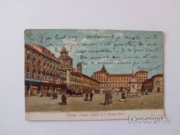 Torino. - Piazza Castello Ed Il Palazzo Reale.(15 - 12 - 1904) - Palazzo Reale