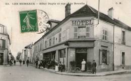 78 - YVELINES - LES MUREAUX - Hotel Dupin Et Rue De Bouafle - 1907 - Très Bon état - 2 Scans - Les Mureaux