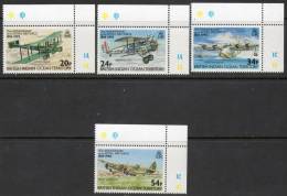 British Indian Ocean Territory 1993 - 75th Anniv Of The RAF - Plate Copies SG136-139 Cat £5.35+ - See Description - Britisches Territorium Im Indischen Ozean