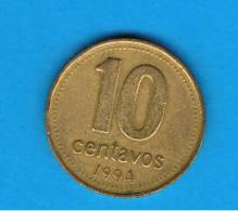 ARGENTINA -  10 Centavos  1994  KM82 - Argentinië