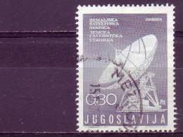 IVANJICA-EARTH SATELLITE STATION-POSTMARK-METKOVIĆ-CROATIA-YUGOSLAVIA-1974 - Gebraucht