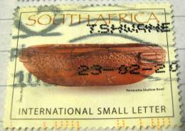 South Africa 2009 Terracotta Shallow Bowl International Small Letter - Used - Usati