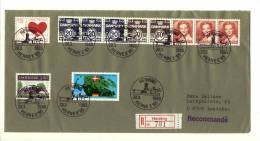 Danmark Denmark 1985, Registered Letter / Cover Sent To Germany, Herning - Hernex ´85 - Brieven En Documenten