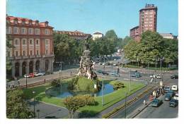 TORINO - Piazza Statuto - Monumento Ai Caduti Per Il Traforo Del Fréjus - Orte & Plätze