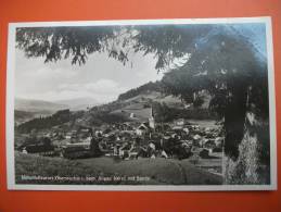 (3/1/2) AK "Oberstaufen" Höhenluftkurort, Mit Säntis Um 1933 - Oberstaufen