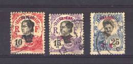 Canton  :  Yv  54...57  (o)      3 Valeurs - Used Stamps