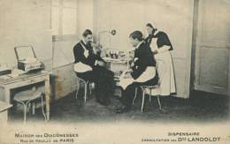 75 - CPA Paris 12 E - Maison Des Diaconesses, Rue De Reuilly - Dispensaire - Gezondheid, Ziekenhuizen