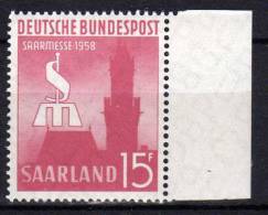 Saarland 1958 Mi 435 ** [040513I] @ - Ungebraucht