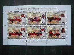 Fire Trucks Red Cross Auto Cars # 2006 Congo MNH #1374 - Trucks