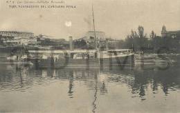 SPAIN - TUY - FONDEADERO DEL CAÑONERO PERLA - 1910 PC. - Pontevedra