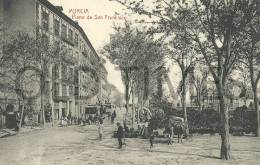 SPAIN - MURCIA - PLANO DE SAN FRANCISCO - 1910 PC. - Murcia