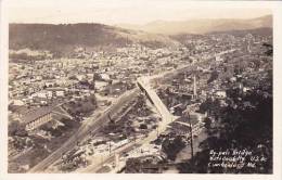 Maryland Cumberland ByPass Bridge National Highway Real Photo RPPC - Otros & Sin Clasificación