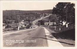 Maryland Frostburg Big Savage Mountain Street Scene Real Photo RPPC - Andere & Zonder Classificatie