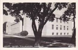 Oregon Tillamook Court House Real Photo RPPC - Andere & Zonder Classificatie