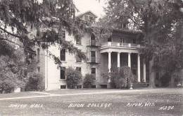 Wisconsin Ripon Smith Hall Ripon College Real Photo RPPC - Other & Unclassified