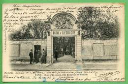 75 PARIS - Ecole D'électricité, 146 Boulevard De Grenelle - Vue De L'entrée - Enseignement, Ecoles Et Universités