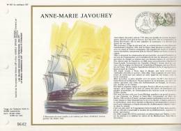 France CEF 567 - Anne-Marie Javouhey - Illust. P. Forget - 1er Jour 7.02.81 Jallanges (21) Et Paris - T. 2150 - Storia Postale