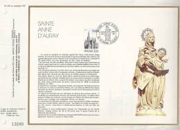 France CEF 593 - Saint Anne D'Auray - 1er Jour 4 Juillet 1981 St Anne D'Auray (56) - T. 2134 - Cartas & Documentos