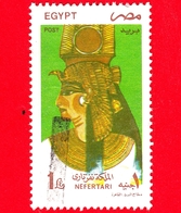 EGITTO - Usato - 1999 -  Regina Nefertari - 1 - Oblitérés