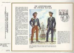 France CEF 604 - 150è Anniversaire De L'école Navale - Illustr. A. Decaris - 1er J. 17.10.81 Lanvéoc Paris - T. 2170 - Cartas & Documentos