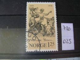 NORVEGE TIMBRE OBLITERE YVERT N° 720 - Used Stamps