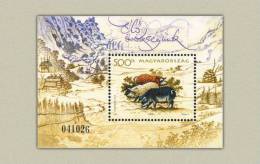 Hungary 2005. Farm Animals Sheet MNH (**) Michel: Block 297 / 6.50 EUR - Unused Stamps