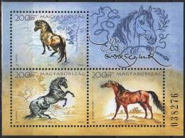 Hungary 2006. Animals / Horses Sheet MNH (**) Michel: Block 304 / 7.20 EUR - Ungebraucht