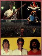 Musik Poster  - Barclay James Harvest -  Rückseitig Delphin  -  Ca. 44 X 57 Cm  -  Von Pop-Rocky  Ca. 1982 - Afiches & Pósters