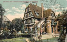 Gruss Von Der Kurhaus Anlage Jagerhaus Bei Esslingen 1905 Postcard - Esslingen