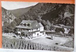 Rare Cp  Walporzheim Hotel Gasthaus Bauernschenke Animé Voiture Voyagé 1957 Timbre Beau Cachet - Restaurantes