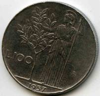 Italie Italia 100 Lire 1957 R KM 96.1 - 100 Liras