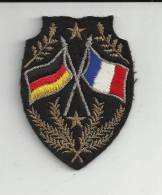 Ecusson Tissu "FRANCO GERMANY". - Ecussons Tissu