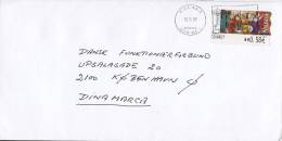 Spain Deluxe MALAGA 2007 Cover Letra To Denmark ATM / Frama Label - Franking Machines (EMA)