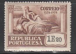 Portugal Scott No 336 Unused Hinged   Year 1924 - Neufs