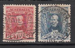 Australia  Scott No 104-5 Used Year 1936 - Oblitérés