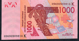 W.A.S. SENEGAL   P715Kg  1000 FRANCS  2009   AUNC. - Sénégal