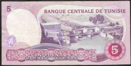 TUNISIA   P79   5  DINARS    1983     VF - Tunisie