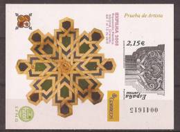 ESPO80-L1772THC.España. Spain.Espagne.Gran Canarias .EXFILNA .2003.(Ed  PO 80) Sin Charnela. LUJO - Feuillets Souvenir