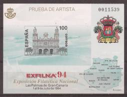 ESPO33-L1764TESO.España . Spain.Espagne.Gran Canarias .EXFILNA .1994.(Ed  PO 33) Sin Charnela. LUJO - Other & Unclassified